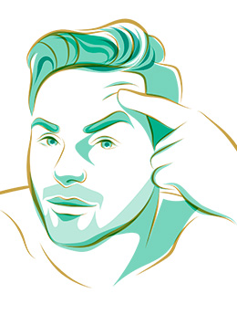 Procedimientos faciales sin cirugía para hombres