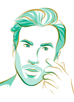 Procedimientos de cirugía plástica facial en hombres