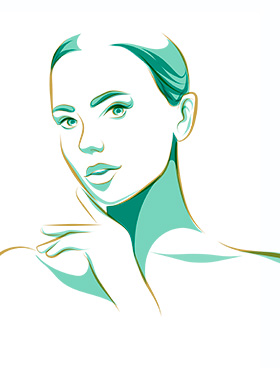 Procedimientos faciales sin cirugía en mujeres