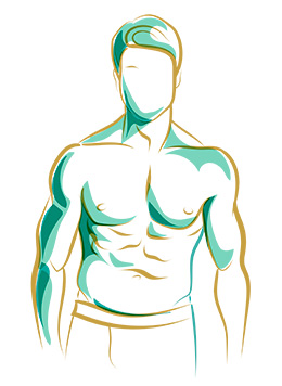 Procedimientos corporales sin cirugía para hombres