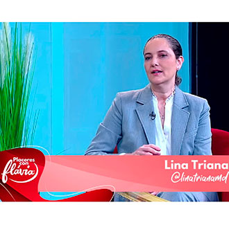 Entrevista con la Dra Lina Triana para el programa de Flavia dos santos